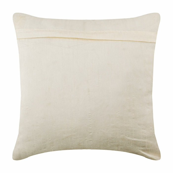 Jute Willow - Ivory Art Silk Decorative Euro Sham