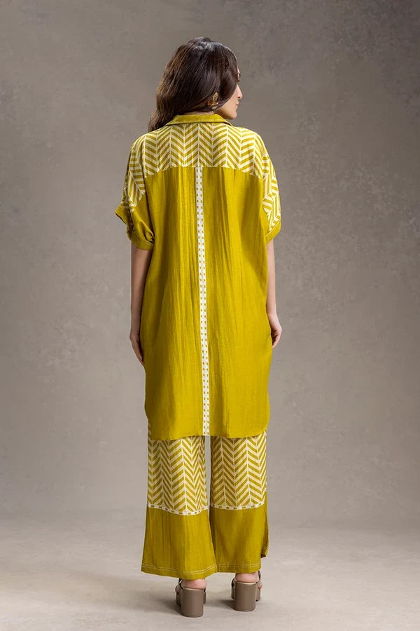 Kyomi printed kimono kurta set Singapore