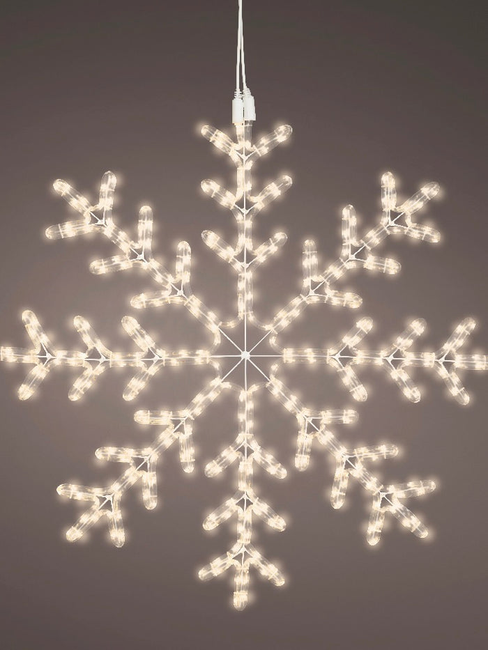 Large LED Snowflake Outdoor Light