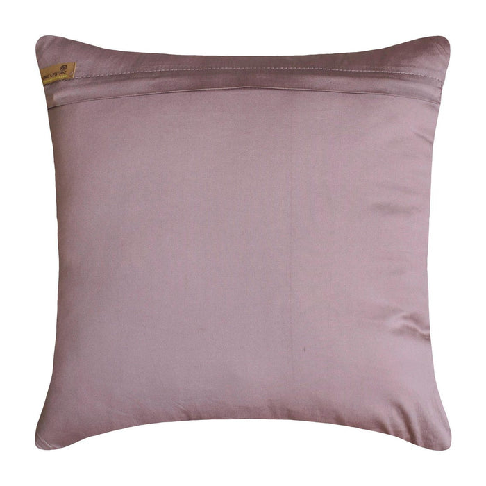 Lavender Texture - Lavender Taffeta Decorative Euro Sham