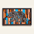Layered Wooden Bear Wall Art, Handmade Gift Ideas