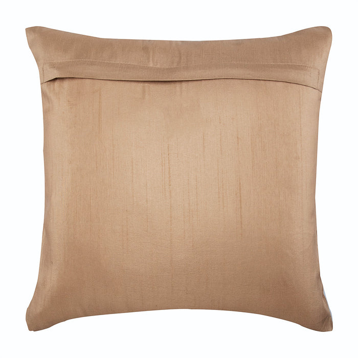 Leaf Rings Sequins Throw Pillow Cover