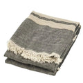 Libeco Linen Belgian Linen Guest Towel | Tack Stripe