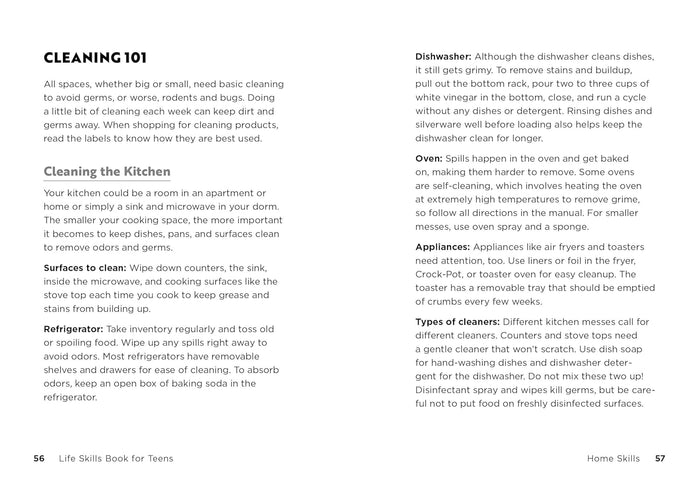 Life Skills Book For Teens