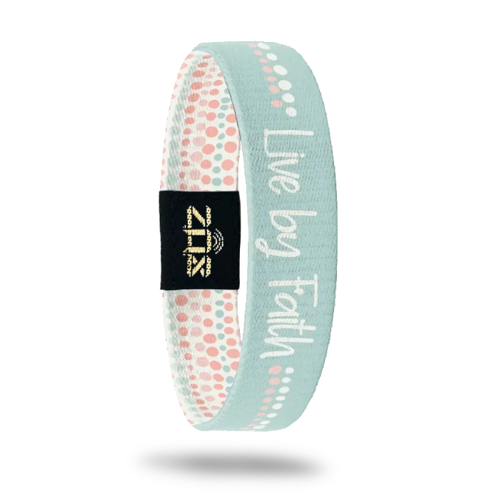 Live By Faith Bible Verse Bracelet #IF-LBF