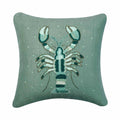 Lobster Cool Embroidery Decorative Euro Sham