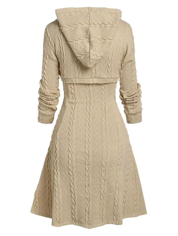 Long Sleeve Knit Sweater Dress