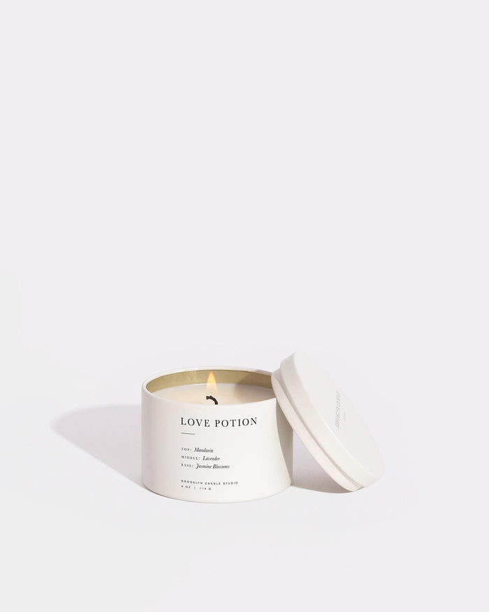 Love Potion Travel Candle Mini Candle Tins Brooklyn Candle Studio
