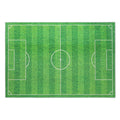 Low Pile- Non-Slip- Educational Kids Rug for Playroom |Soccer Pattern |39.5 x 59 Inches