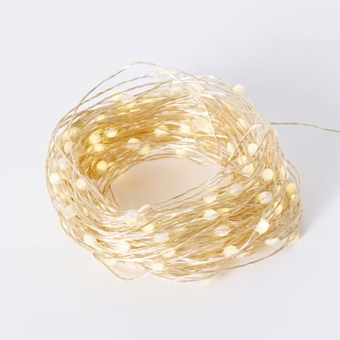 Luminous Outdoor String Light | 20m | Gold | Outdoor Adapter