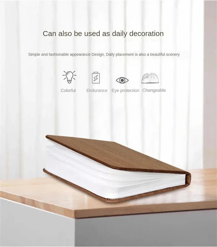 LuxLume Foldable Book Lamp - cocobear
