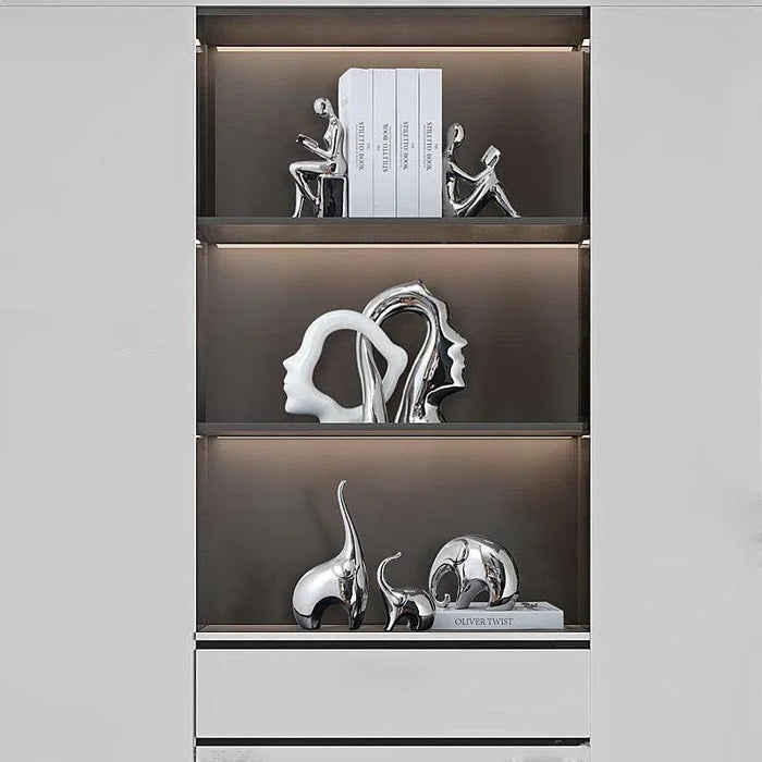 Luxury Three Elephant Figurine - cocobear