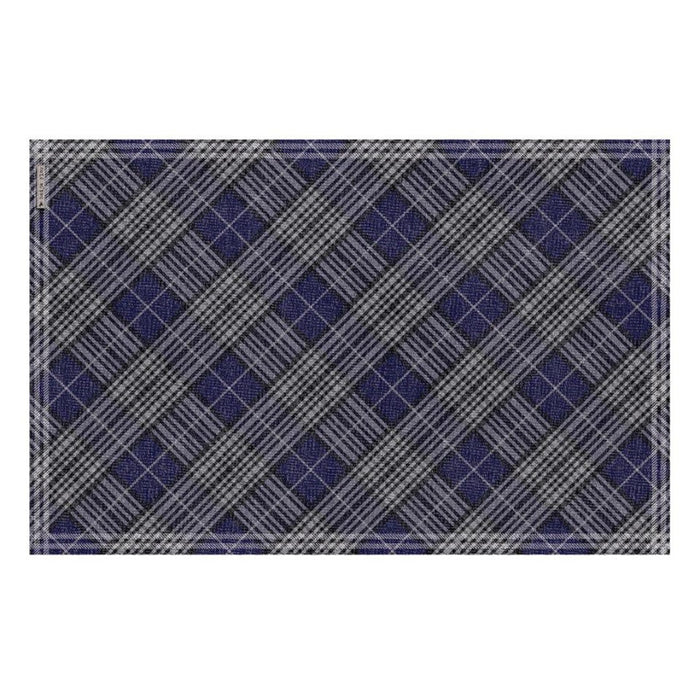 Mackenzie Indigo Vinyl Placemat (BOWRAL) - Suzie Anderson Home
