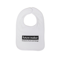 MAD Future Maker Bib - White