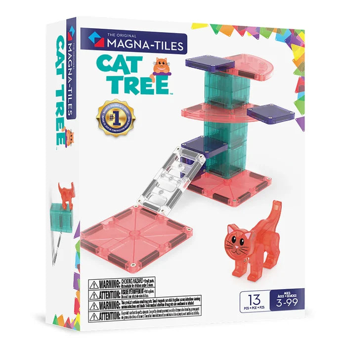 Magna-Tiles - Cat Tree Set Pkg/13 #252013CT
