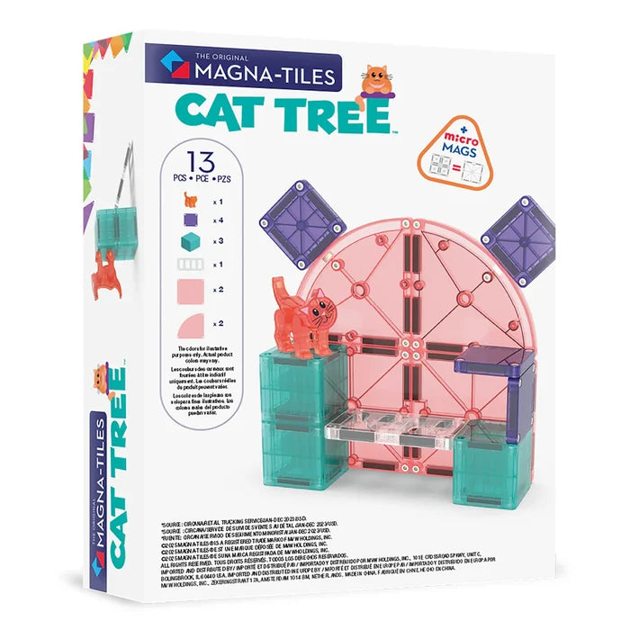 Magna-Tiles - Cat Tree Set Pkg/13 #252013CT