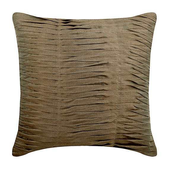 Mango Souffle - Mango Yellow Art Silk Decorative Euro Sham