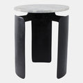 Marble Top 3-footed Accent Table