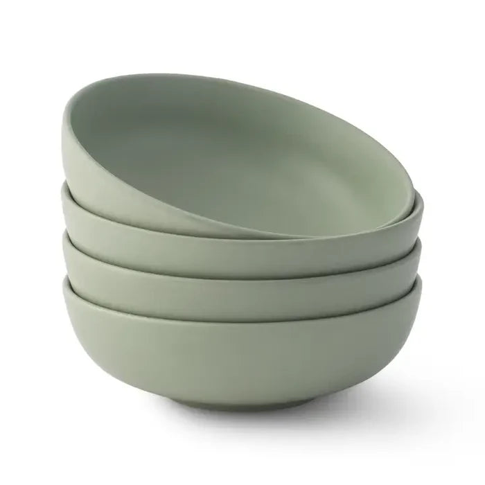 Mate Sage 18-Piece Stoneware Dinnerware Set