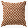 Matteo Handmade Luxury Wool & Silk Cushion & Insert | Bronze | 50x50cm