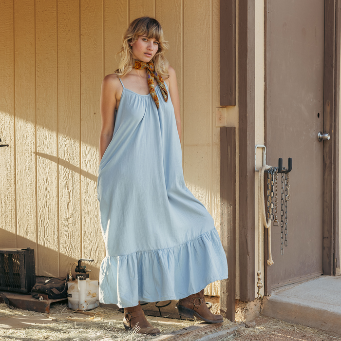 Maxi Dress - Classic Strap with Pockets - Vault Exclusive 🔒