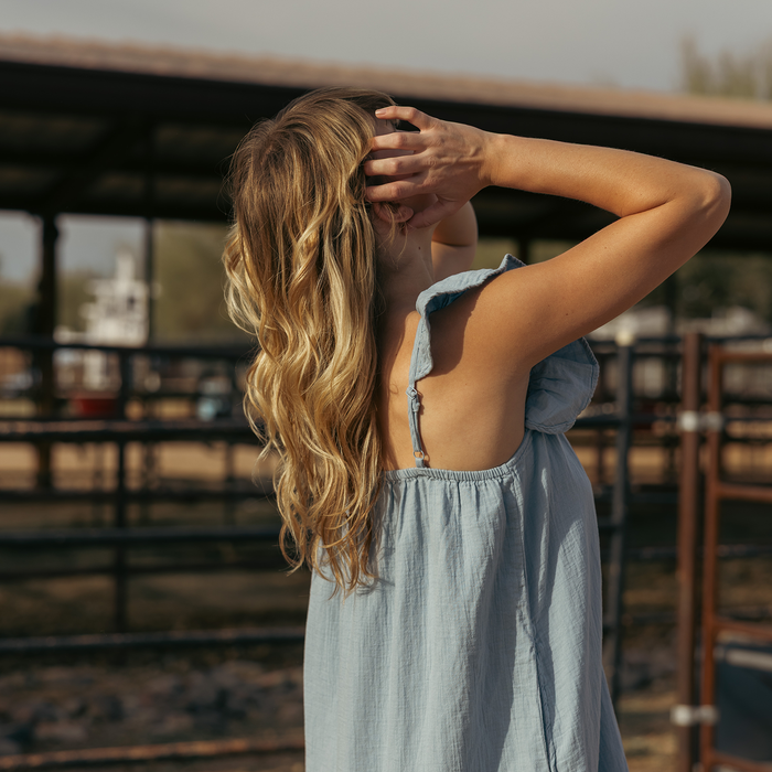 Maxi Dress - Flutter Strap