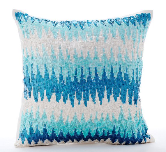 Melting Lava - Yellow Silk Throw Pillow Cover