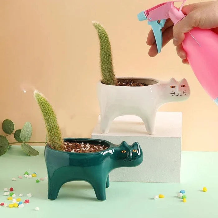 Meow Blooms Pot - cocobear