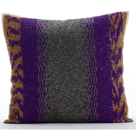 Metal Berry Pillow Cover