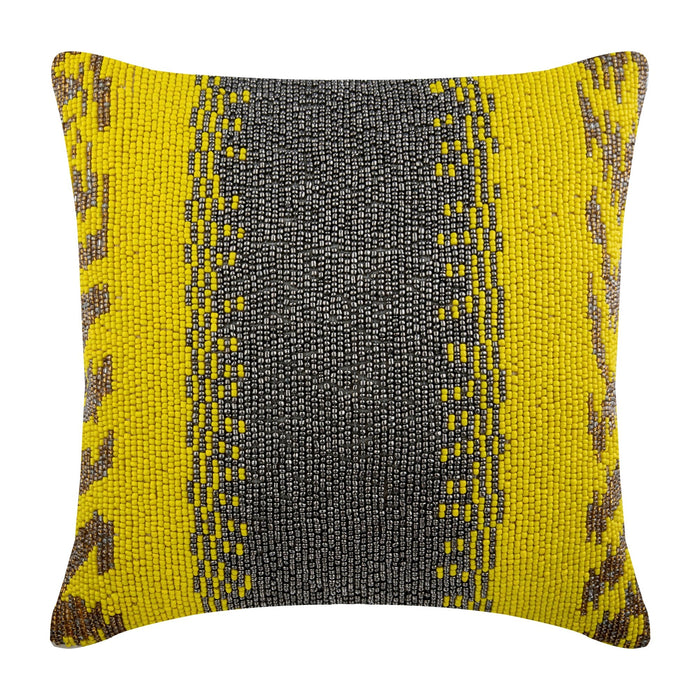 Metal Berry - Purple Art Silk Throw Pillow Cover