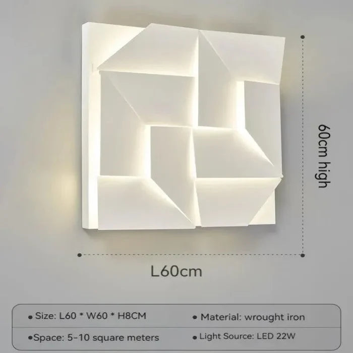 H60xW60cm 22W / Warm White (2700-3500K)