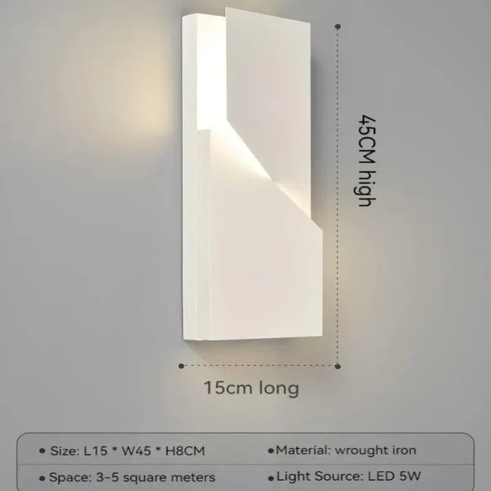 H45xW15cm 5w / Warm White (2700-3500K)