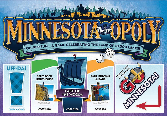 Minnesota-Opoly (state) Board Game