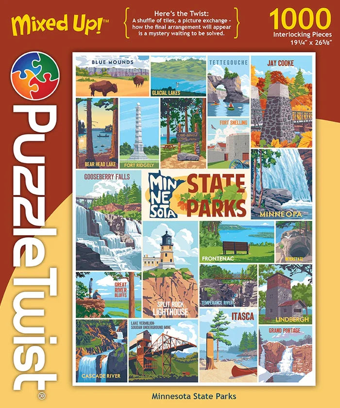 Minnesota State Parks 1000 Pc Puzzle #10622
