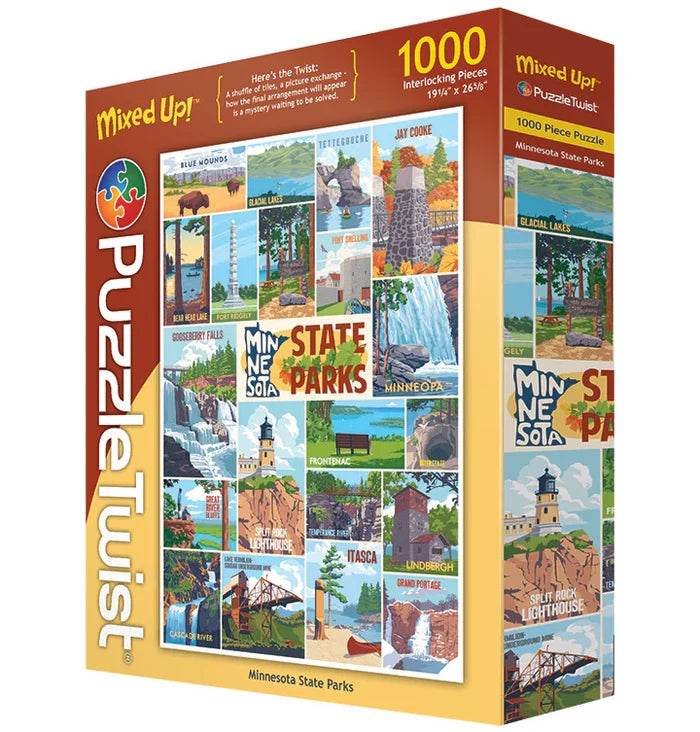 Minnesota State Parks 1000 Pc Puzzle #10622