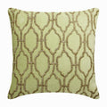 Minty Flavor Beaded Decorative Euro Sham