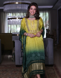 Mivara Ombre Bandhani Kaftan