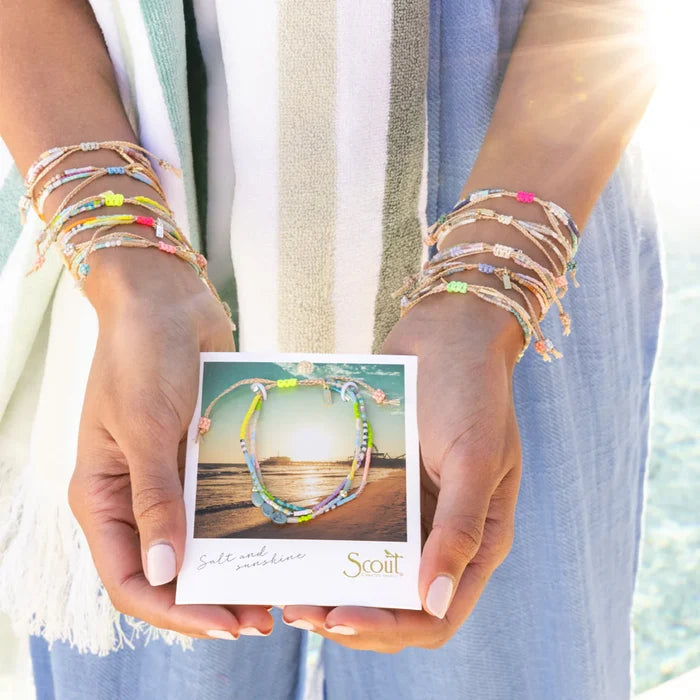 Mixed Media - Courage/Amazonite/Gold Br #XM001 5S93