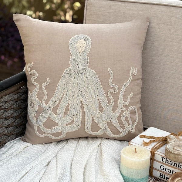 Sea Squid / 14 x 14 inch