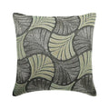 Moderno Two Zardosi Embroidery Throw Pillow Cover