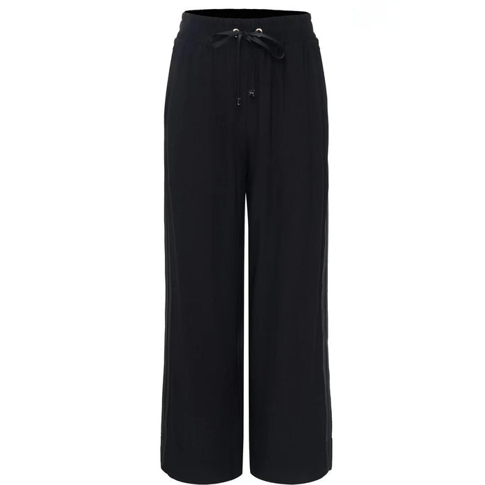 Moke | Indiana Pants | Black with Satin Stripe - Suzie Anderson Home