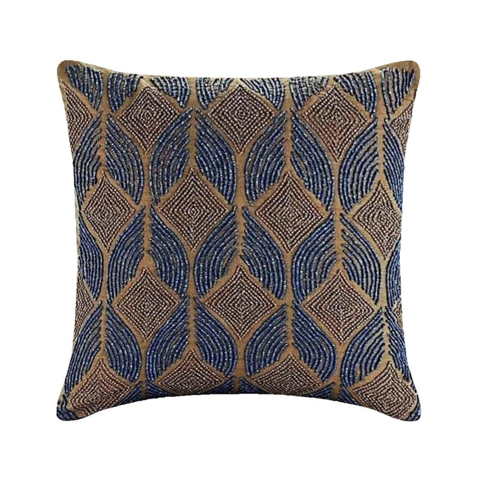 Moroccan Blue Arabian Decorative Euro Sham