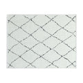 Moroccan Pattern Large Dish Drying Mat for Kitchen Counter |24 x 18 x 0.25 Inches | Ivory