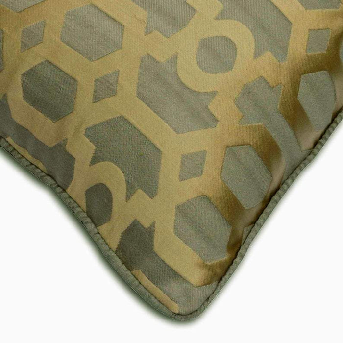 Morris Trellis Grey Decorative Euro Sham