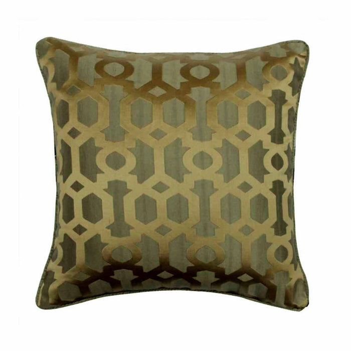 Morris Trellis Lattice Throw Pillow Cover