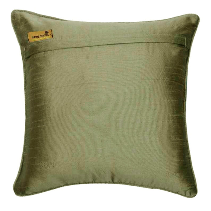 Morris Trellis Silk Throw Pillow Cover
