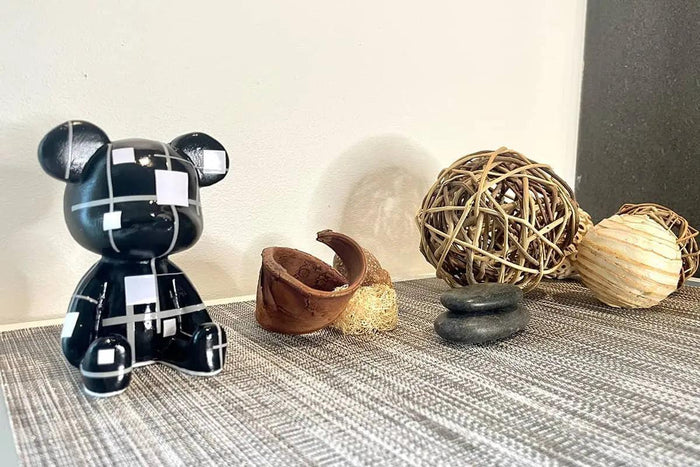 Mosaic Bear Figure - cocobear