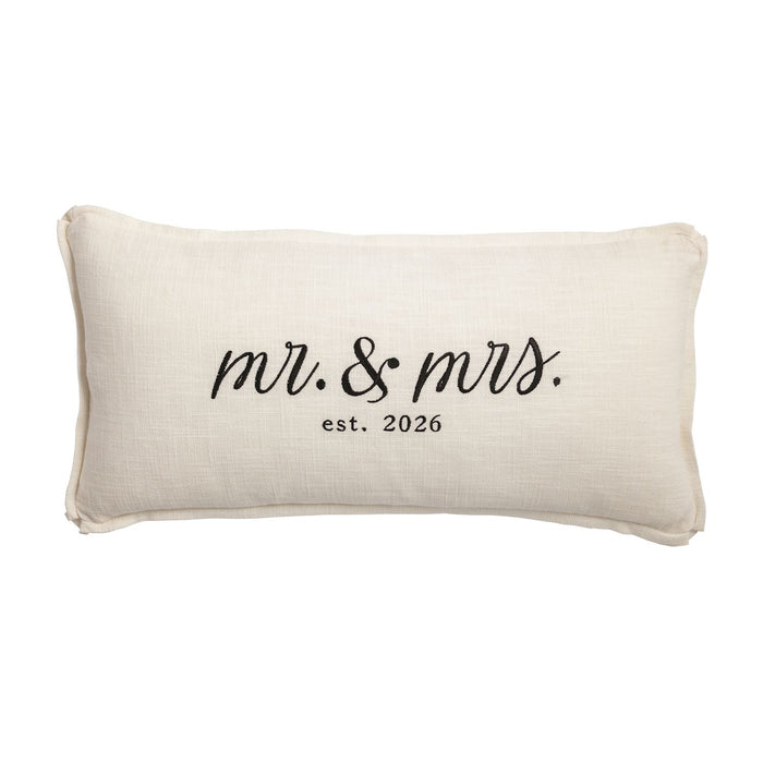 Mr. & Mrs. 2026 Lumbar Pillow #41601170L