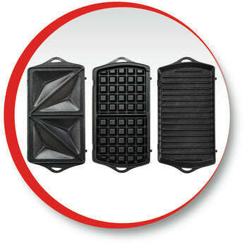 The German Outlet, Moulinex, Multifunction Waffles and Sandwich Maker