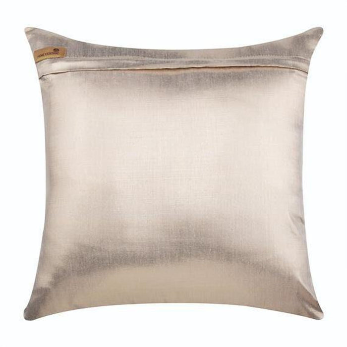 Nautical Centric - Navy Blue Art Silk Throw Pillow Cover